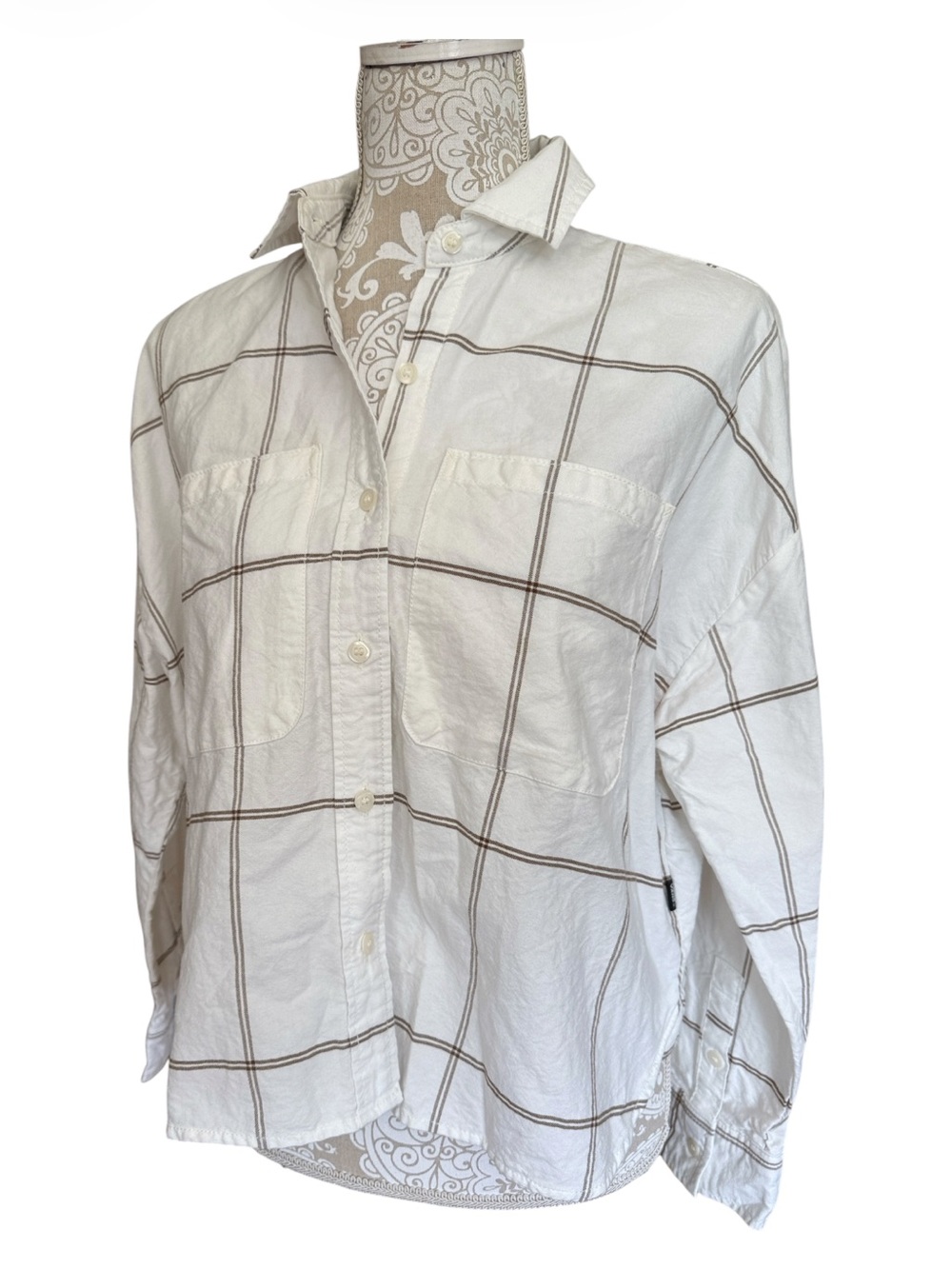 Vans cotton button up